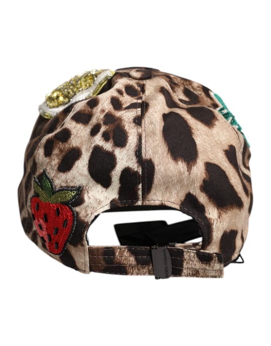 Leopardprint Fietskap - Image 5