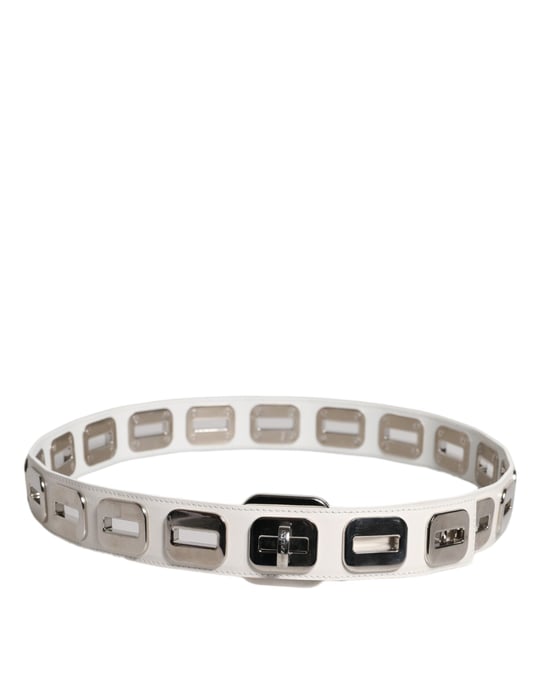 Metalaccent Leather Belt - Image 3