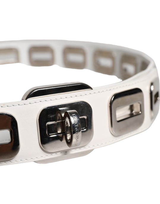 Metalaccent Leather Belt - Image 4