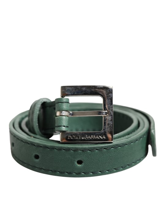 Leather Belt Green - Image 2