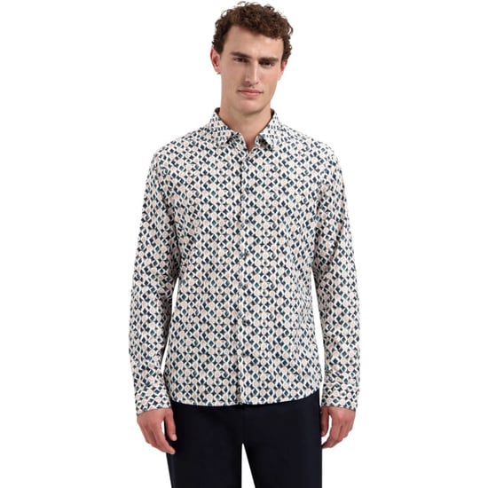 No Excess Shirt allover printed light mauve - Image 1