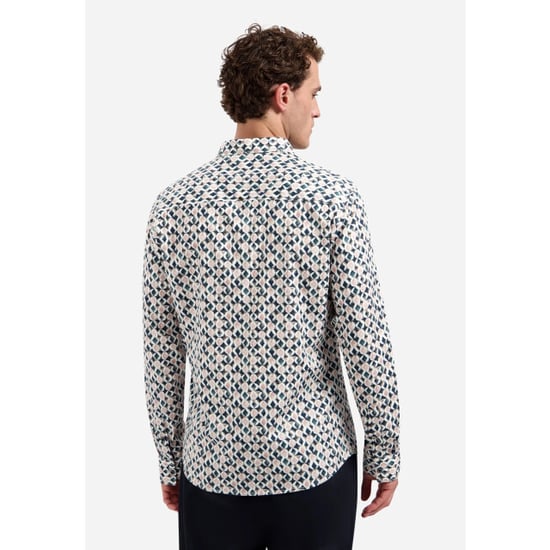 No Excess Shirt allover printed light mauve - Image 2
