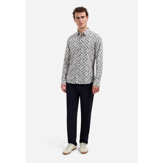 No Excess Shirt allover printed light mauve - Image 3
