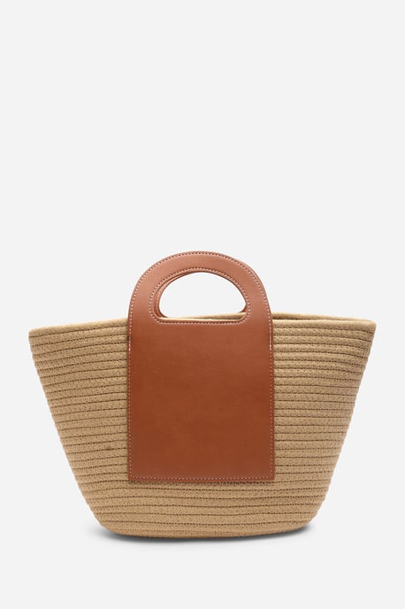 Wheres That From Terra Raffia Basket Bag - Image 1