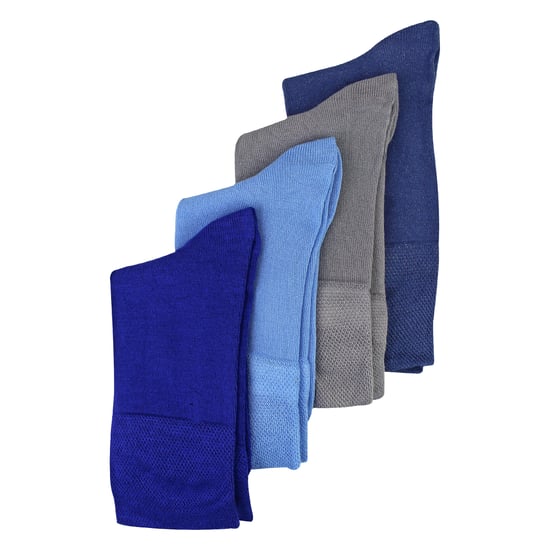 8 Pairs Ladies Bamboo Diabetic Socks | Soft Non Binding Comfort Socks - Image 3