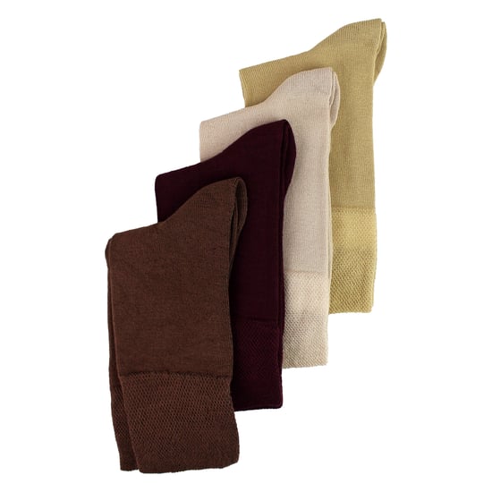 8 Pairs Ladies Bamboo Diabetic Socks | Soft Non Binding Comfort Socks - Image 3