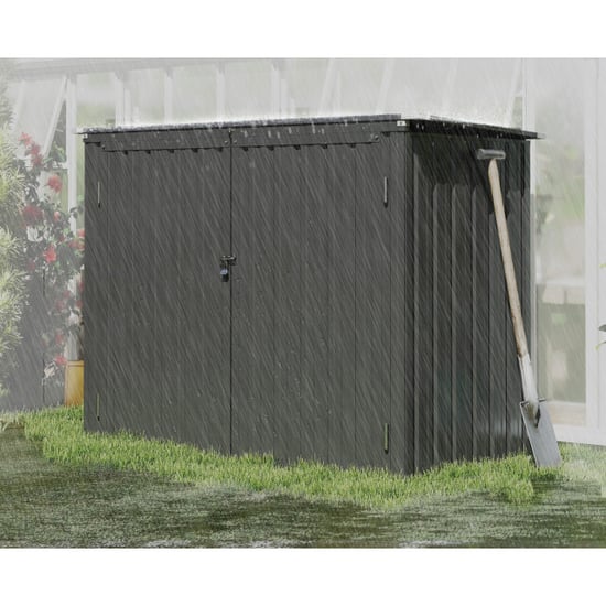 4goodz Gegalvaniseerd stalen containerombouw afvalbak kliko ombouw voor 2 - Image 5