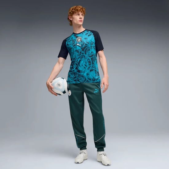 Puma mcfc warm up jersey t-shirt voetbal train km here - - Image 3