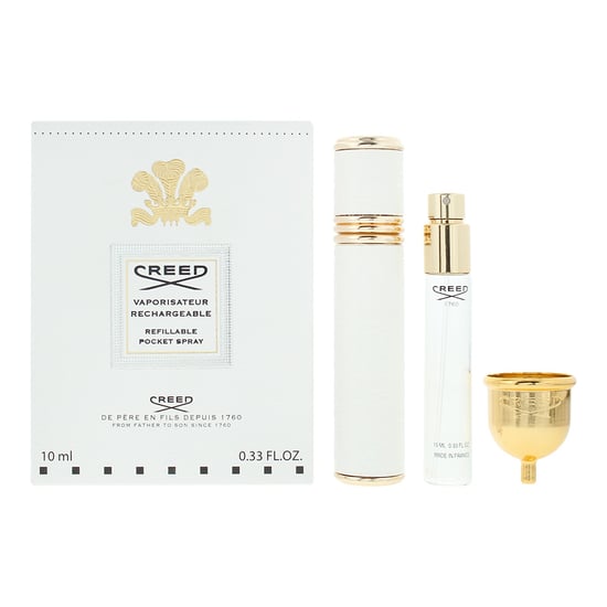 Creed Refillable Pocket Spray 10ml Gold White - Image 1