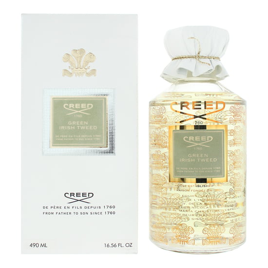 Creed Green Irish Tweed Eau de Parfum 490ml for Him - Image 1