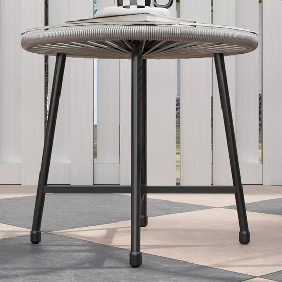 4goodz 3-delige tuinmeubelset met rattan stoelen - - Image 6