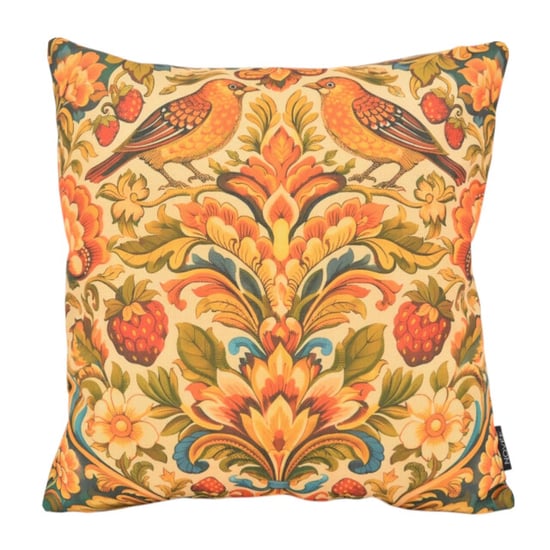 NOVÉE Heritage bloom groen | 45 x 45 cm | kussenhoes | katoen/linnen - Image 1