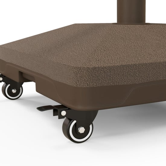 4goodz 20 kg vulbare parasolvoet met wielen 22-38 mm - - Image 3