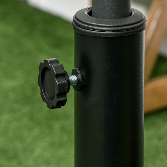 4goodz Parasolstandaard gevuld met cement 23.5 kg met wielen 37-48 mm - - Image 5
