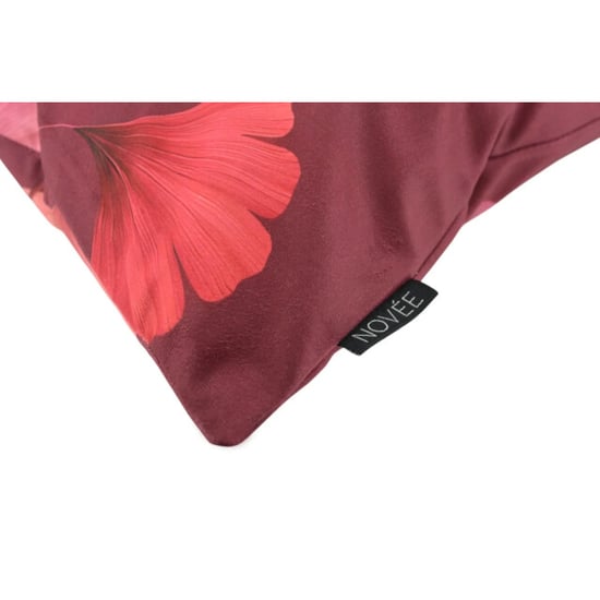 NOVÉE Ginkgo red | 45 x 45 cm | kussenhoes | katoen/polyester - Image 2
