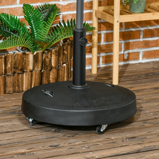 4goodz Parasolstandaard gevuld met cement 23.5 kg met wielen 37-48 mm - - Image 6