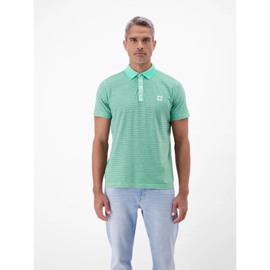 Lerros Heren polo 2633211 621 mint water - Image 3