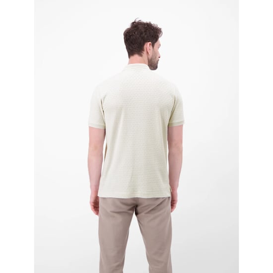 Lerros Heren polo 2633219 116 cloudy white - Image 4
