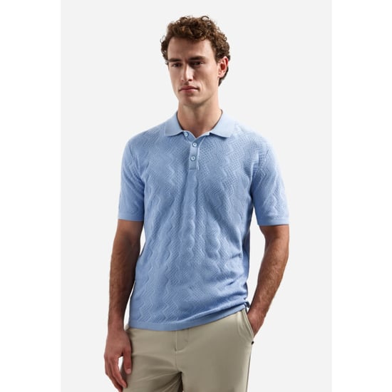 No Excess Heren polo 31240272 030 blue - Image 4