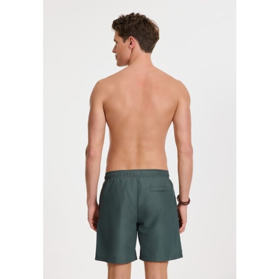 Shiwi 1525107100 mike solid 7036 green smokey swim short - Image 2