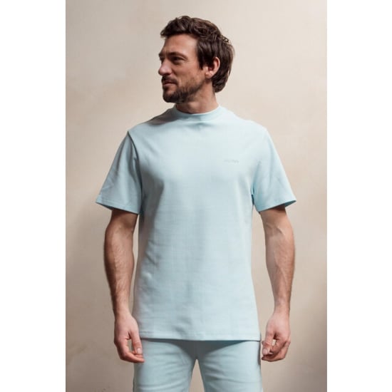 Kultivate 2501020203 ts luxury comfy 747 blue glow t-shirt o-neck - kultiv - Image 1