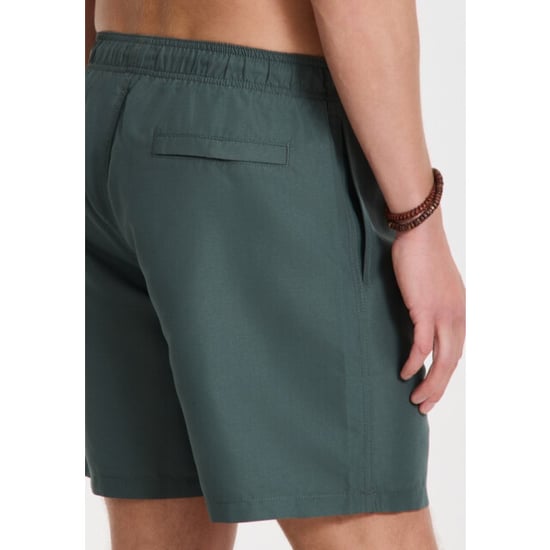 Shiwi 1525107100 mike solid 7036 green smokey swim short - Image 3