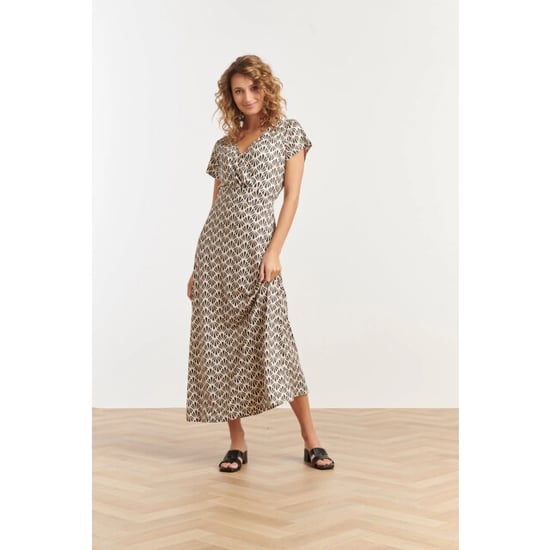 Smashed Lemon 25063 e schelpenprint maxi-jurk | - Image 2