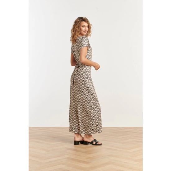 Smashed Lemon 25063 e schelpenprint maxi-jurk | - Image 4