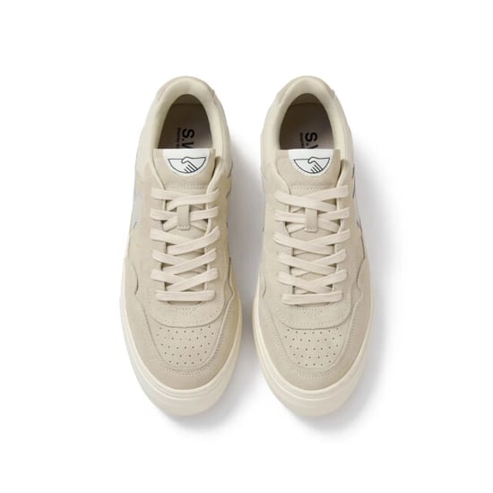 Stepney workers club S.w.c pearl ii s-strike suede oat lage sneakers unisex - Image 3