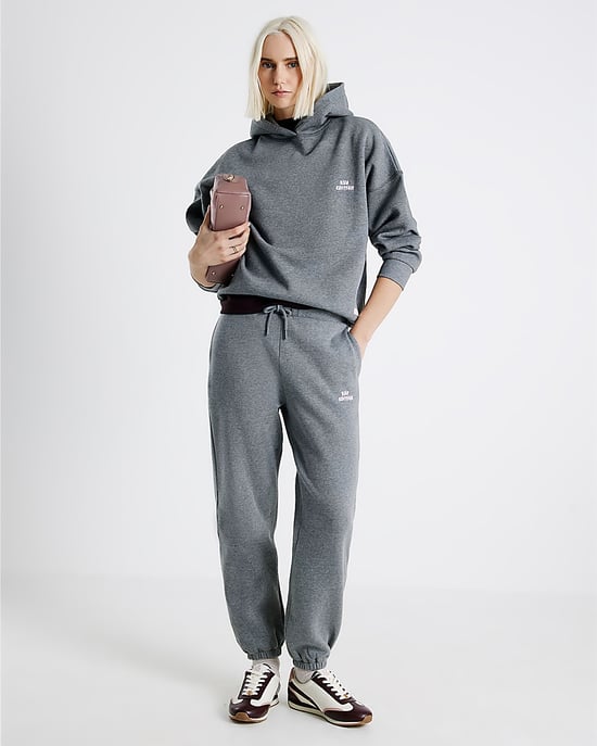 River Island Womens Hoodie Grey RVR Edition Back Print - Image 2