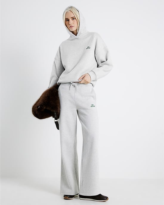 River Island Womens Hoodie Grey RVR Edition Back Print - Image 3