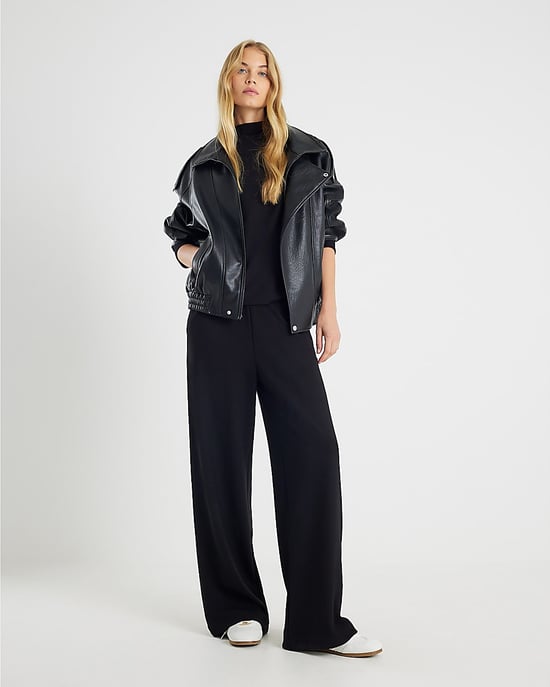 River Island Womens Top Black Premium Long Sleeve - Image 2