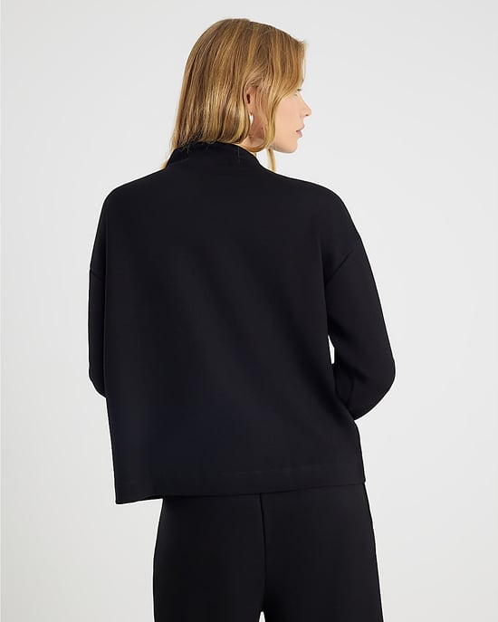 River Island Womens Top Black Premium Long Sleeve - Image 3