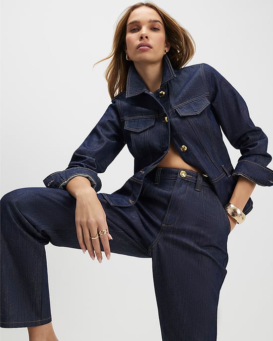 River Island Womens Slim Jeans Blue Tapered Fit Denim - Image 3
