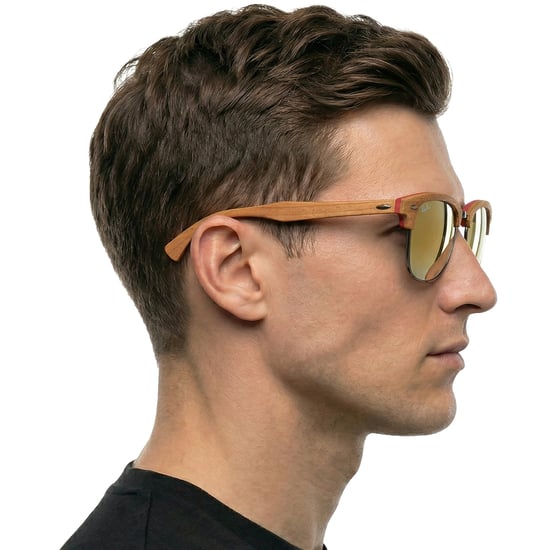 Herrsolglasögon Clubmaster Wood RB3016 - Image 6