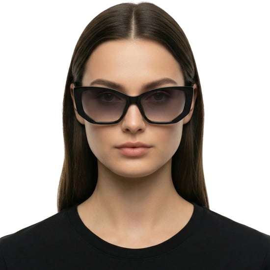 Dames Cat Eye Rectangulaire Acetaat Zonnebril KL6071S - Image 3