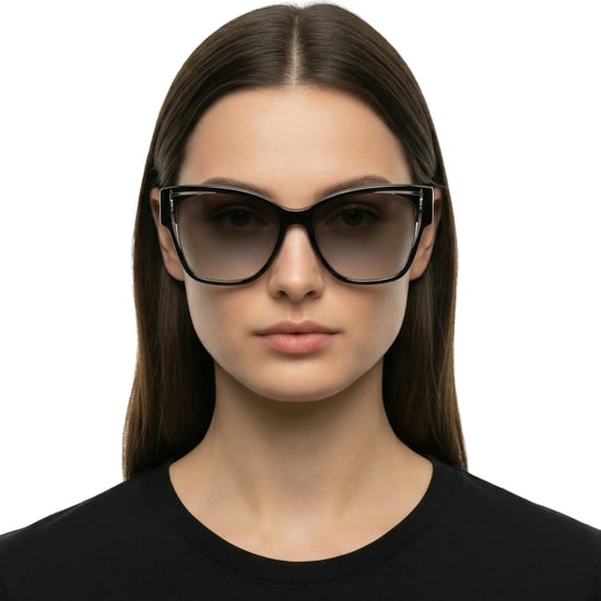 Vrouwen Rechthoekige Hoekige Acetaat Zonnebril KL6069S - Image 3
