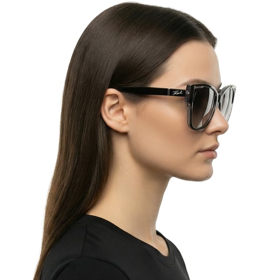 Vrouwen Rechthoekige Hoekige Acetaat Zonnebril KL6069S - Image 6