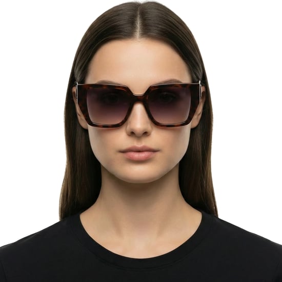Dames Rechthoekige Zonnebril Gemaakt van Gerecycled Plastic KL6098S N - Image 3