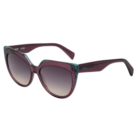 Vrouwen Cat Eye Zonnebril in Acetaat LJ783S - Image 5