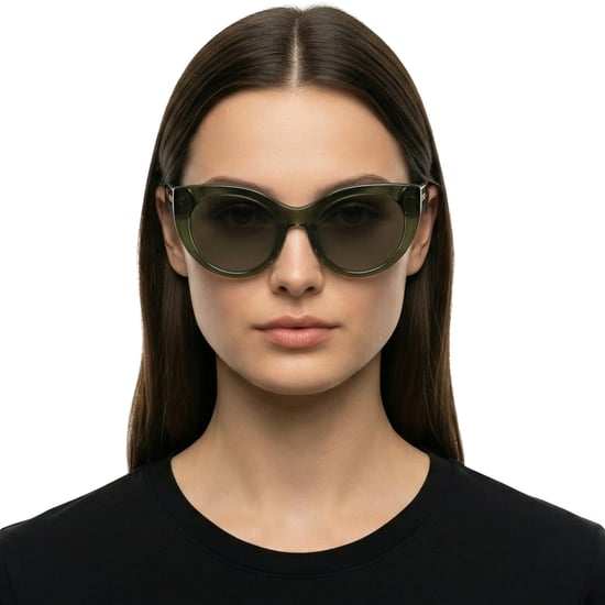 Kvinno Cat Eye Oversize Solglasögon DK517S - Image 3