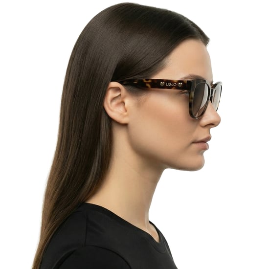 Damers Kattöga Runda Acetat Solglasögon LJ772S - Image 6