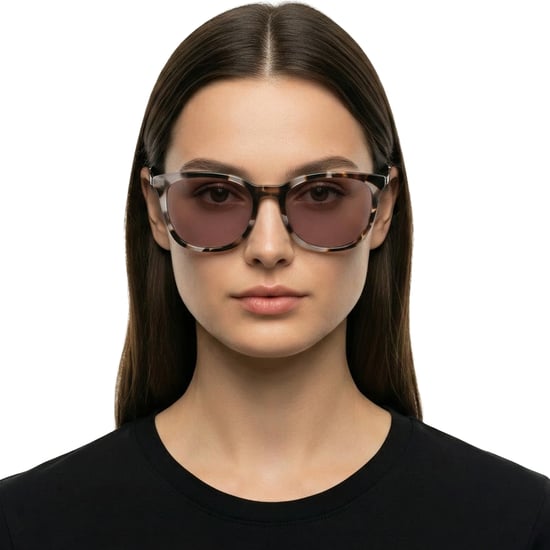 Dames Vierkante Zonnebril met Metalen Pootjes DK708S N - Image 3