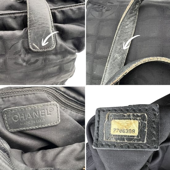 Chanel stoffen draagtas Classic CC Shopping - Image 6