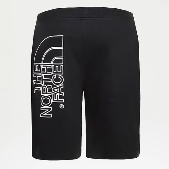 The North Face Mens Black Graphic Light Shorts TNF - Image 2