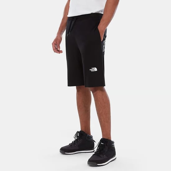 The North Face Mens Black Graphic Light Shorts TNF - Image 3