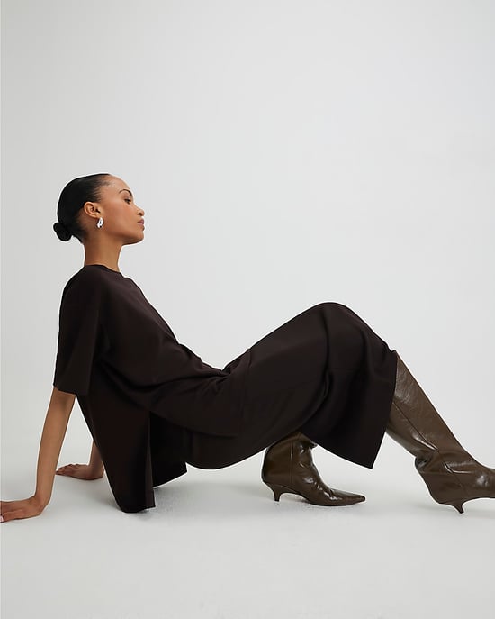 River Island Womens Maxi Skirt Brown Premium - Image 4