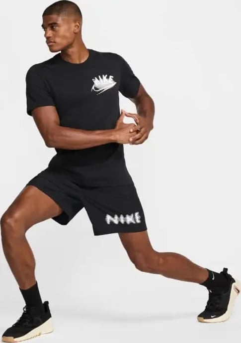 Nike Black Dri-Fit Fitness Mens T Shirt - Image 5