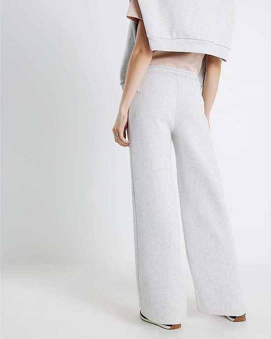 River Island Womens Joggers Grey RVR Edition Wide Leg - Image 3