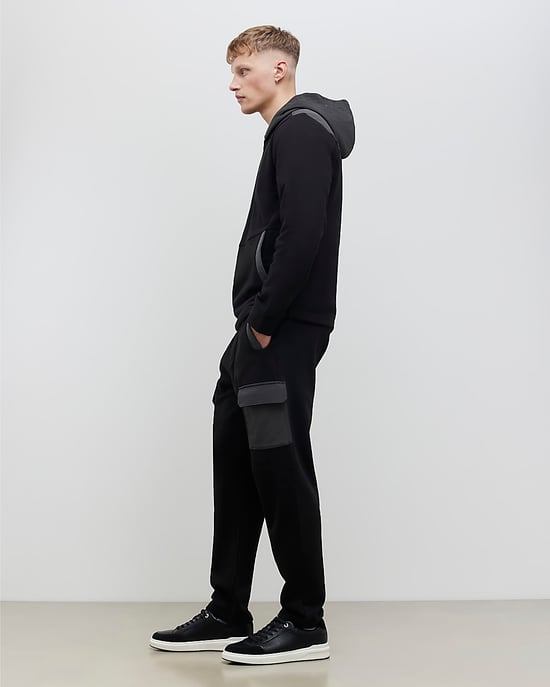 River Island Mens Joggers Black Slim Fit Luminus - Image 2